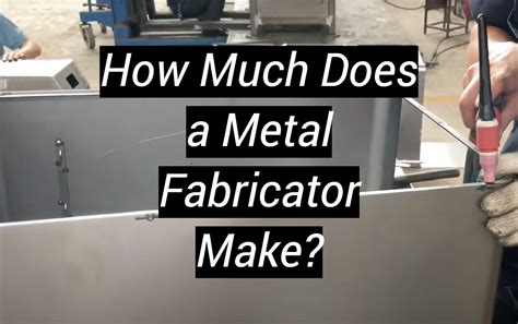 metal fabrication technology salary|how much do fabricators make.